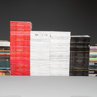Een indrukwekkende verzameling van 246 veilingcatalogi van Christie's over Chinese kunst, 2010 en later