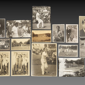 A collection of 15 photos and postcards of Kho Sin-Khie or Xu Chengji 許承基, mid 20th C.