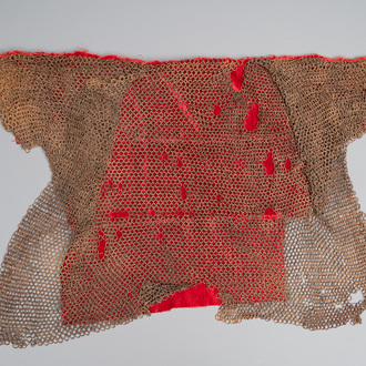 An iron child's chainmail, Western Europe, 18th C.