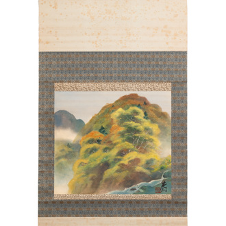In the manner of Lin Fengmian 林风眠 (1900-1991): 'Forest', watercolour on paper