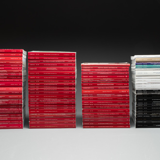 A collection of 103 Christie's catalogues on Asian arts, including Chinese furniture, 2000-2016