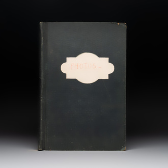 A photo album with sights and landmarks in China by staff of the Belgian Embassy, 20th C.