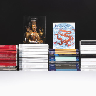A collection of 97 auction catalogues and publications on Asian Arts from Bonhams, Sotheby's and Christie's , 2000-2016