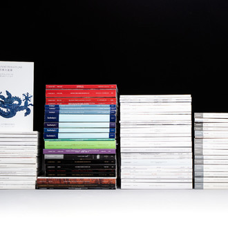 A collection of 79 auction catalogues on Asian arts from Christie's and Sotheby's, 2004-2010
