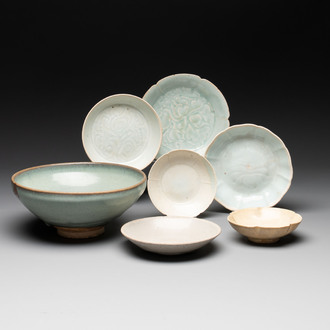 Seven Chinese monochrome wares, Song/Yuan