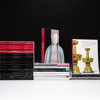 35 Christie's and Bonhams auction catalogues on Asian arts, 2002-2021
