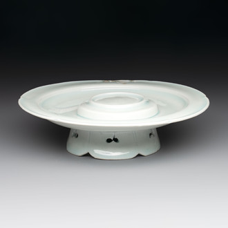 A Chinese qingbai cup stand, Song