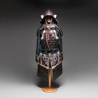 An impressive Japanese samurai armor, Edo, 18th C.