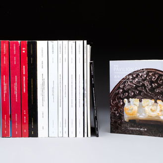 14 Christie's catalogues on important Chinese art, 2010-2020