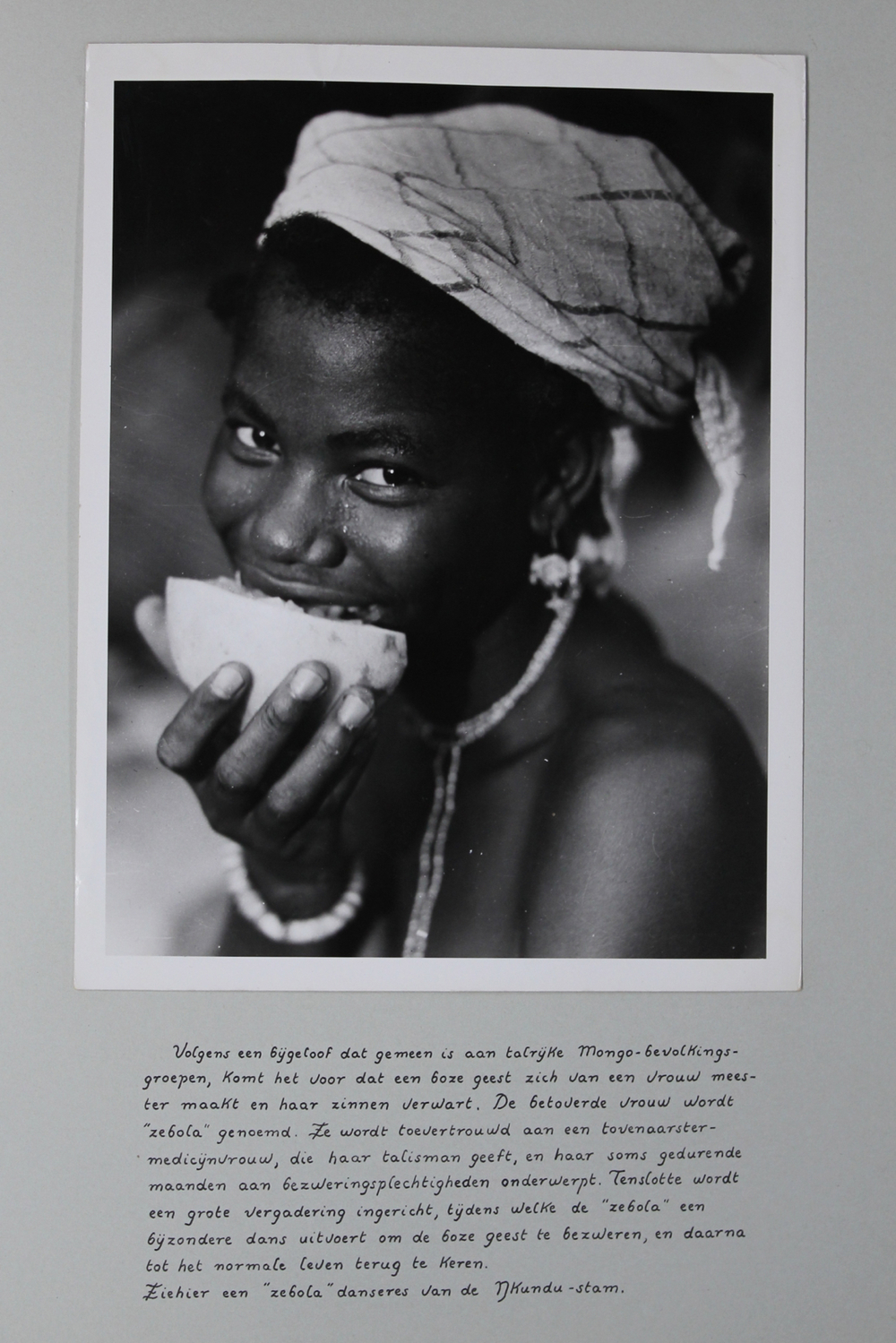 A photograph album of Belgian Congo, 20th C.