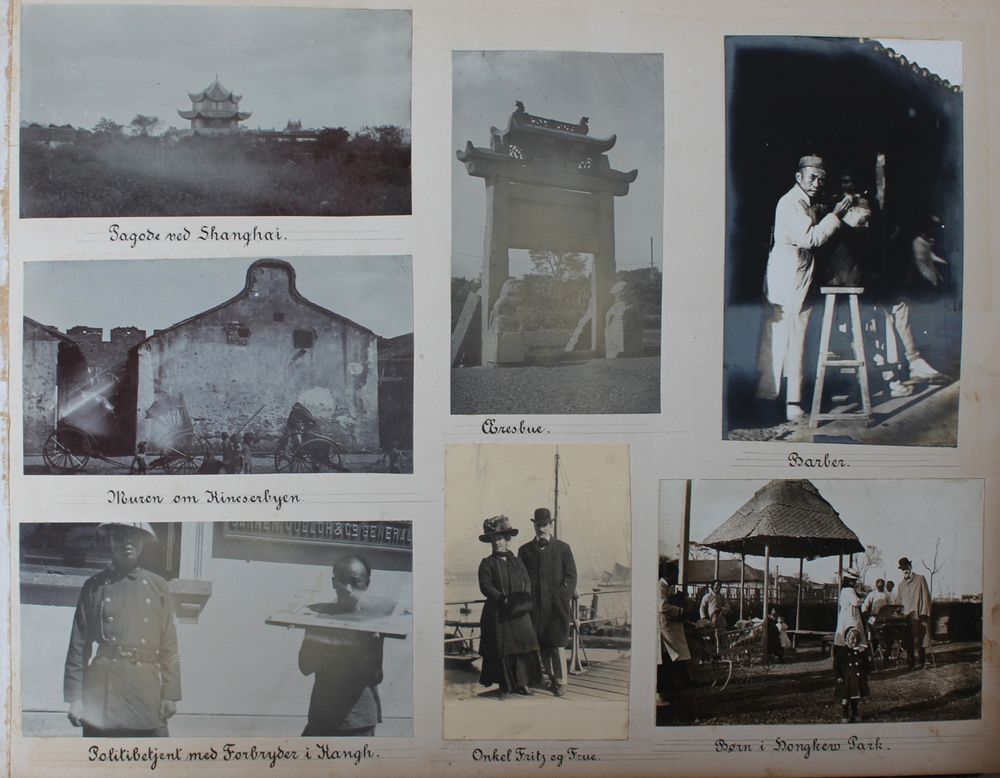 Exceptionnel album de photographies de la r&eacute;volution chinoise, 1900-1910