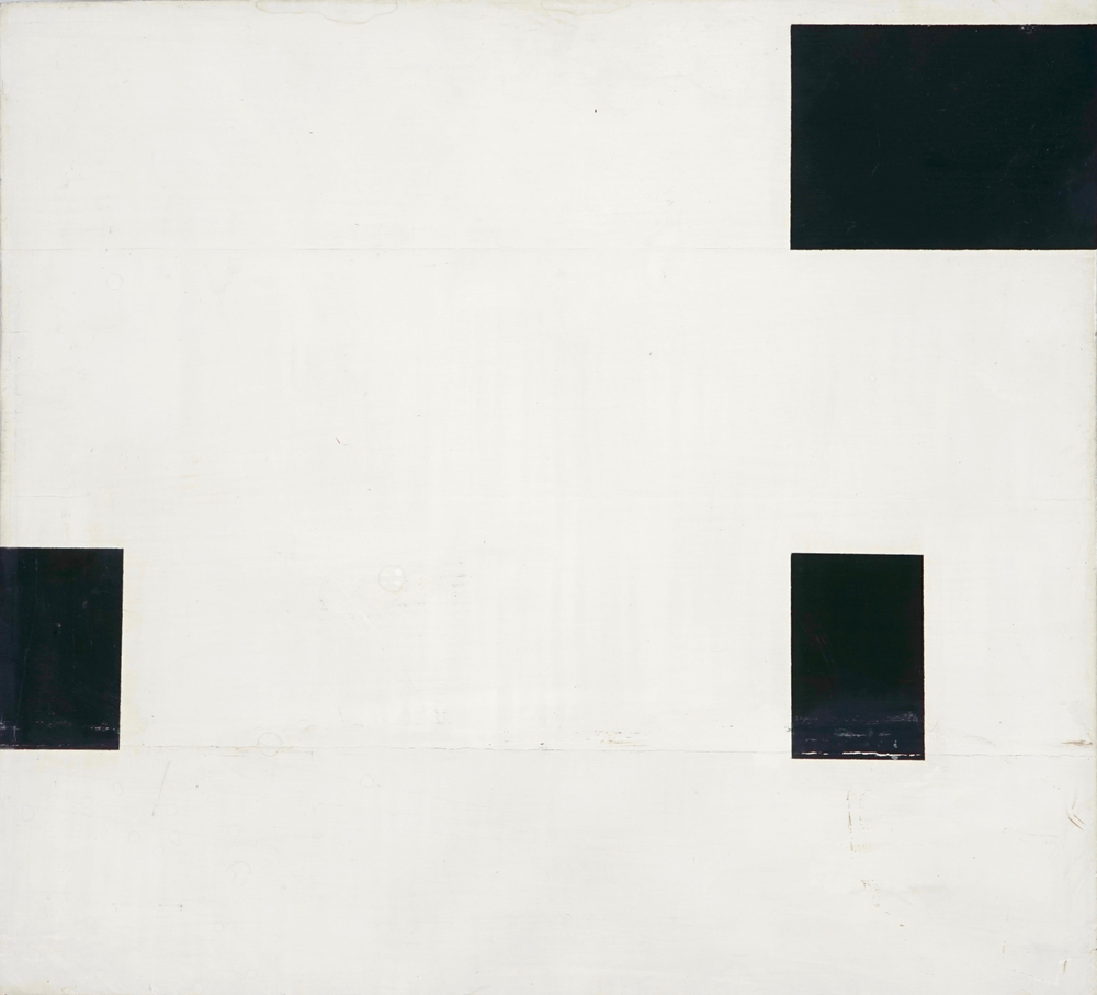 Willy De Sauter (1938), untitled, pigment, lacquer and chalk on wood, dated 1993
