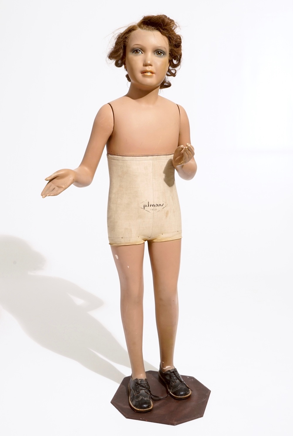 Een Franse mannequin van een meisje, Pierre Imans, Parijs, ca. 1930