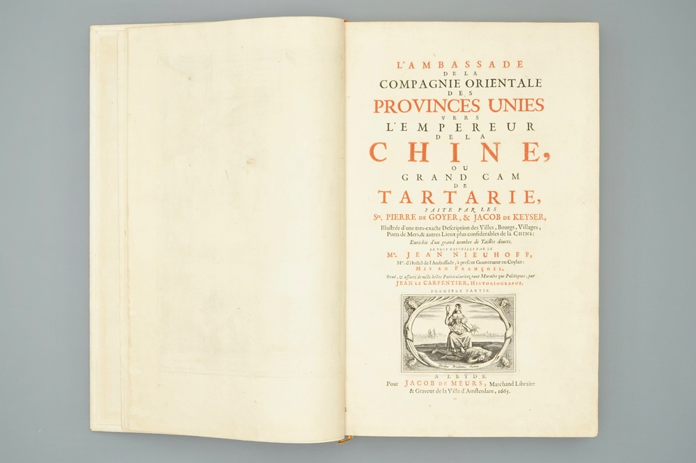 Nieuhoff, Jan: Het Gezantschap Der Neerlandtsche Oost-Indische Compagnie, Franse vertaling, 1665
