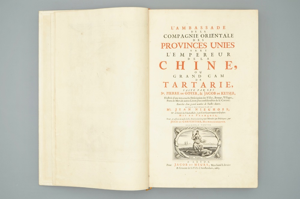 Nieuhoff, Jan: L' Ambassade de la Compagnie orientale des Provinces Unies, traduction en fran&ccedil;ais, 1665