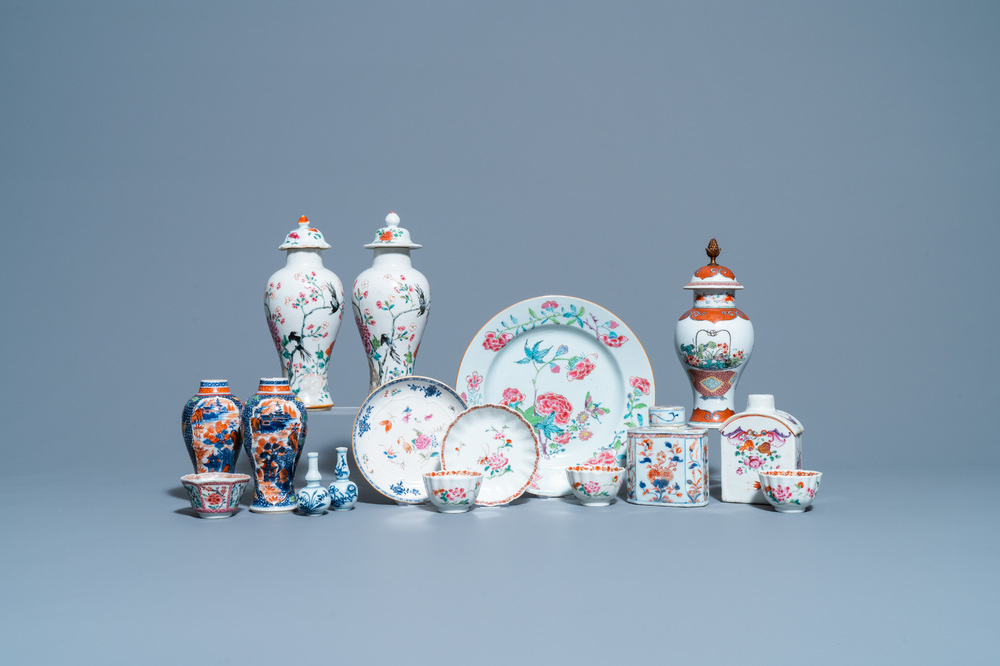 Une collection vari&eacute;e en porcelaine de Chine, Kangxi/Qianlong