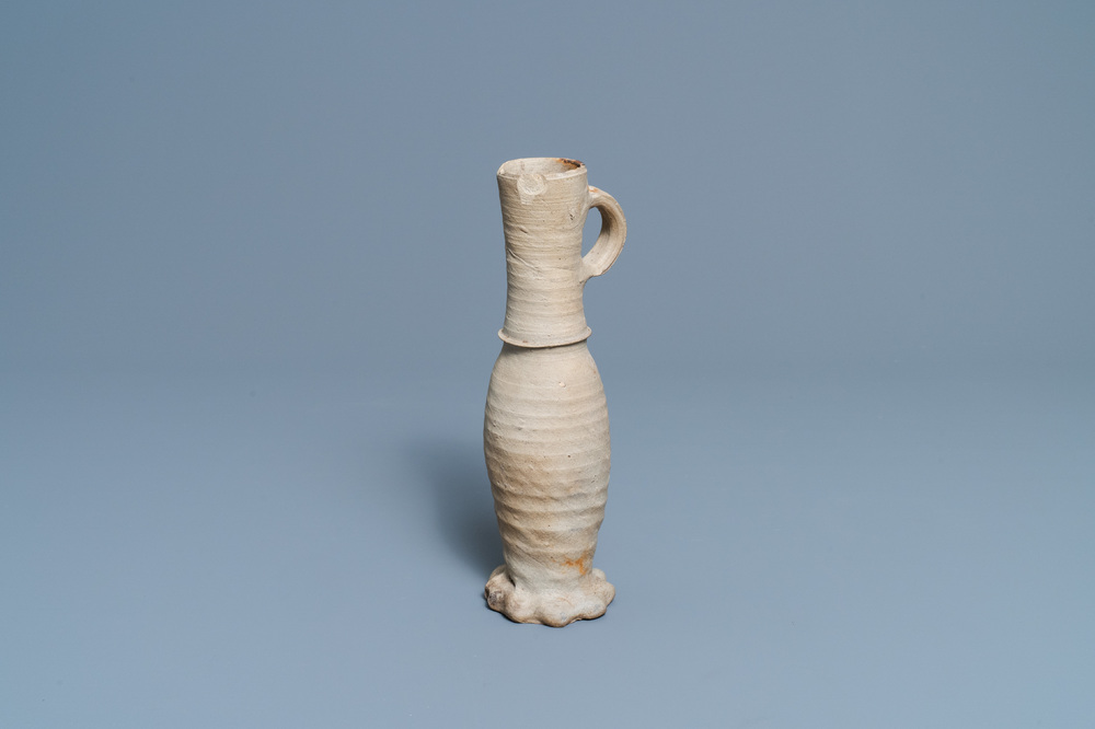 A German stoneware 'Jacoba' jug, Siegburg, 15th C.