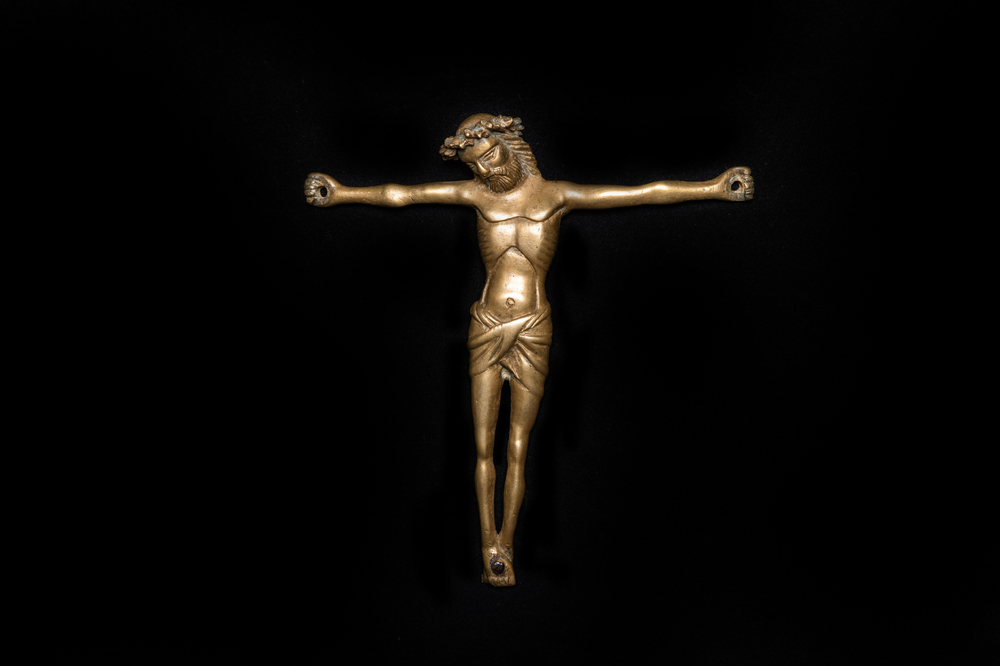 A bronze Corpus Christi, France, 15/16th C.
