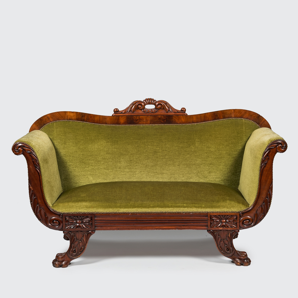 Un canap&eacute; de style Biedermeier, Allemagne, 19&egrave;me