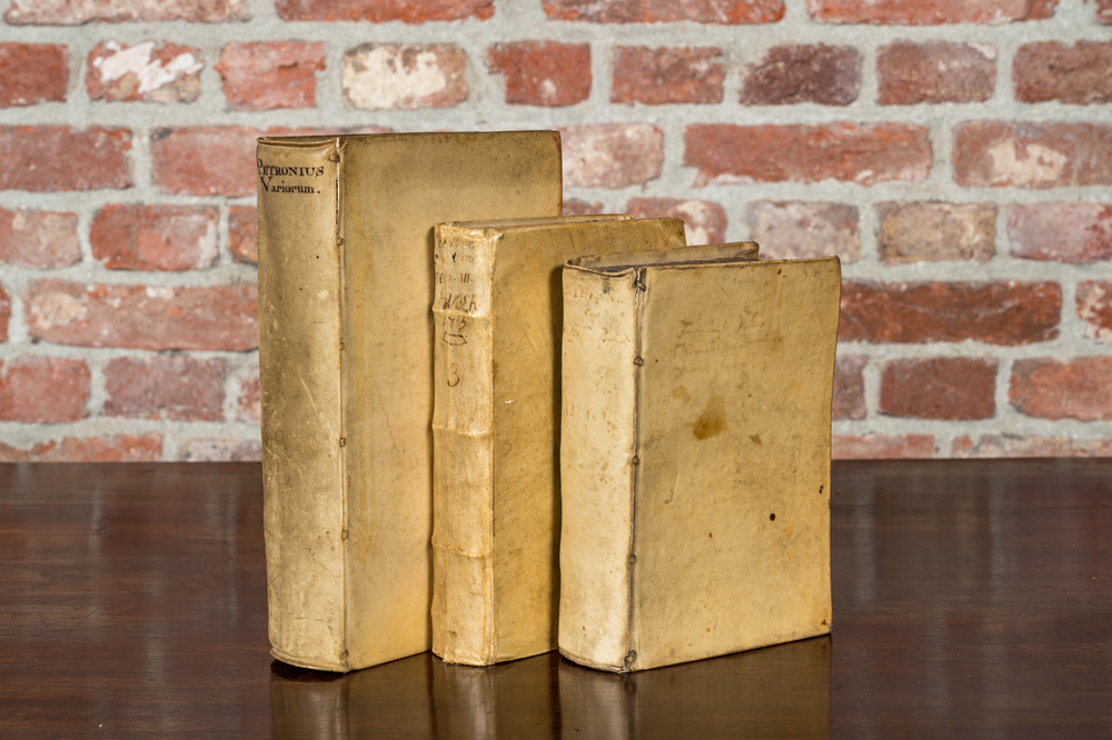 Three various publications of classical works, 16/17th C.