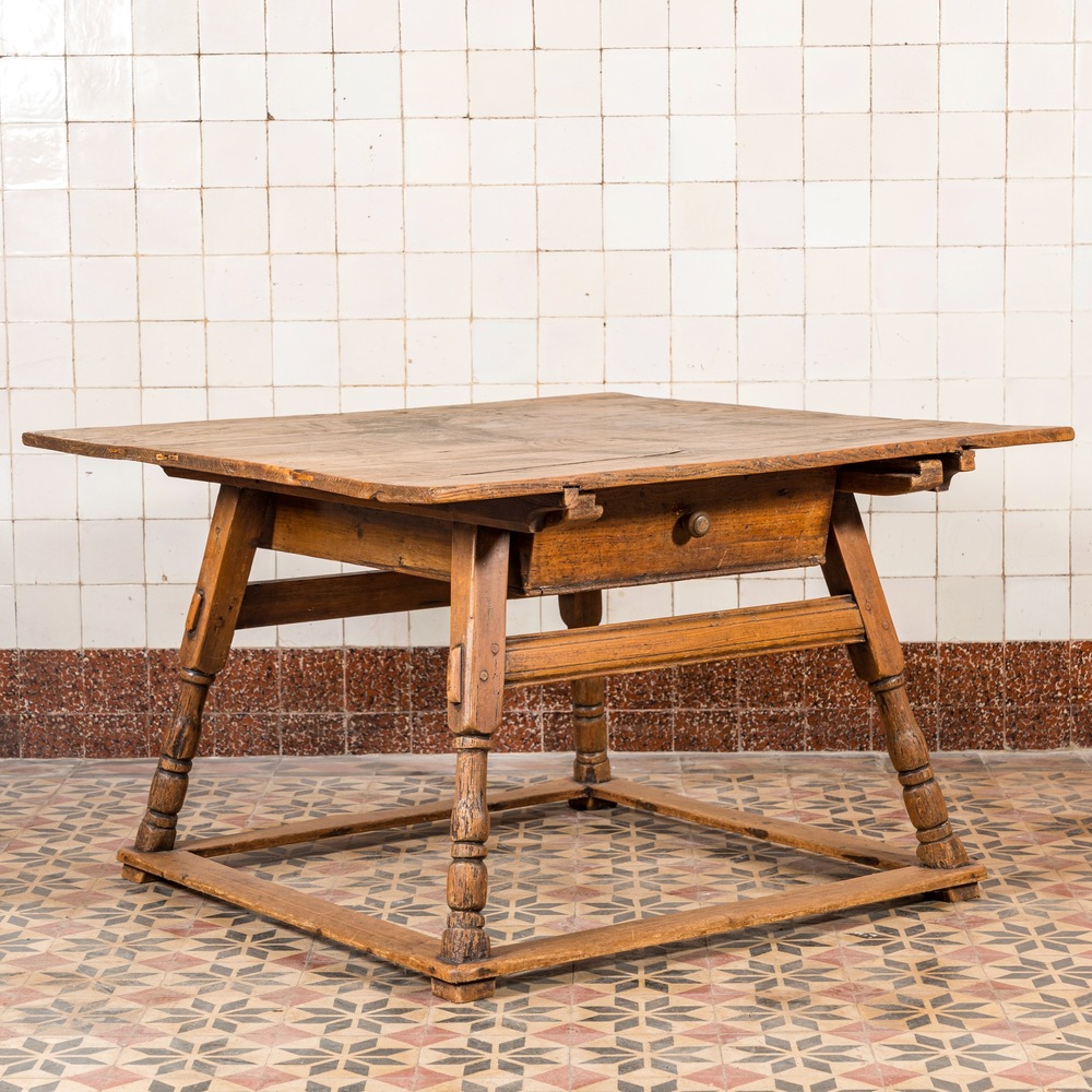 Table &agrave; payer en bois, Allemagne, 18&egrave;me