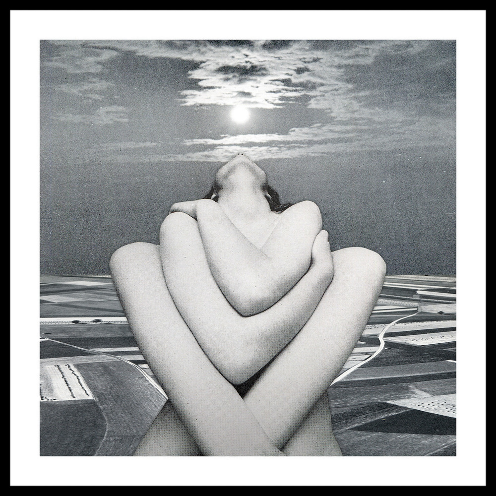 Sammy Slabbinck: 'Sun sinking low', Fotografie, digitale collage