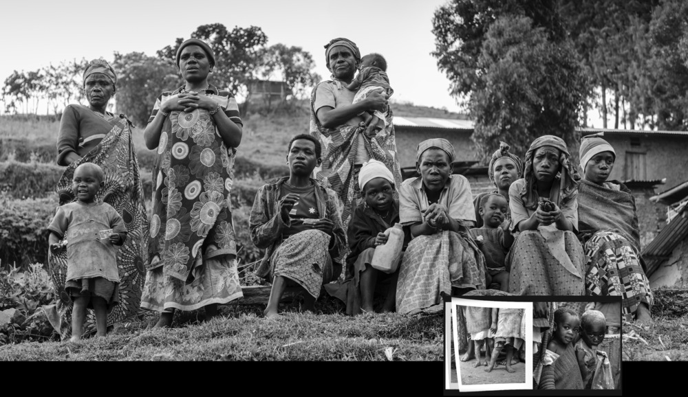 Joseph Meyns: 'Conservation Refugees', Fotoprint op dibond, incl. layflat fotoboek