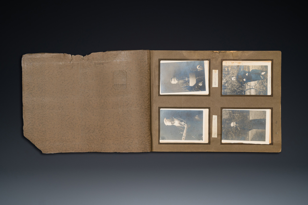 Een fotoalbum van een katholieke missie van Belgische missionarissen van Scheut in Binnen-Mongoli&euml; in China, ca. 1924