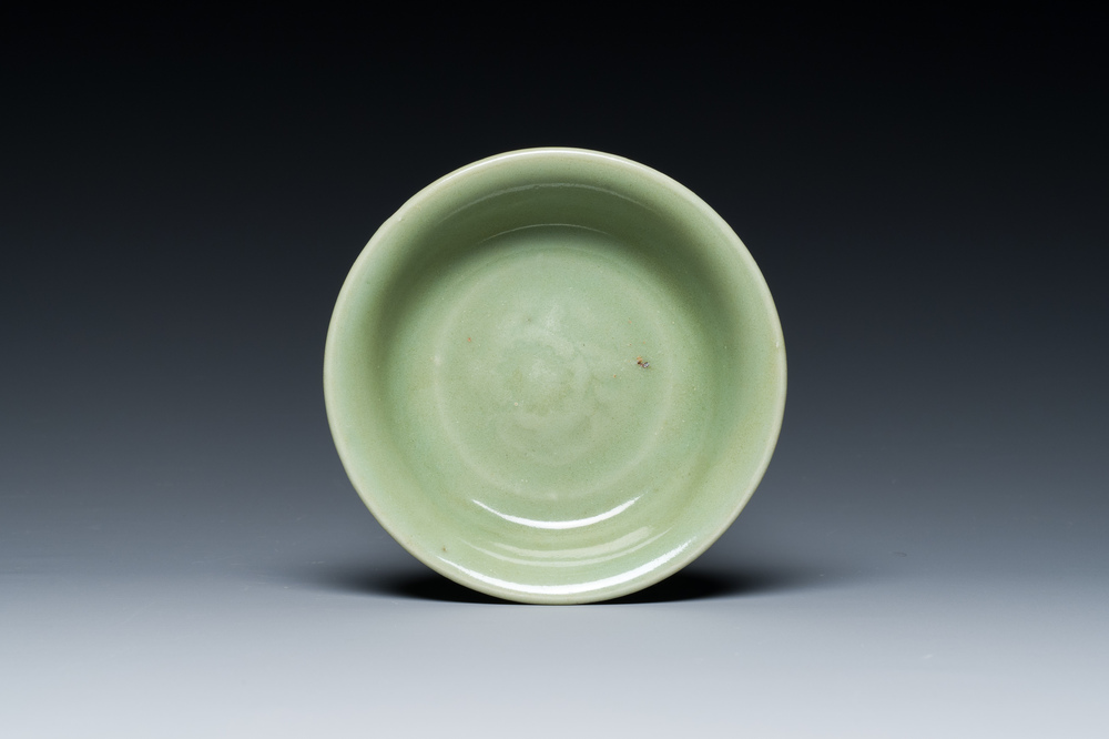 A Chinese Longquan celadon bowl, Ming