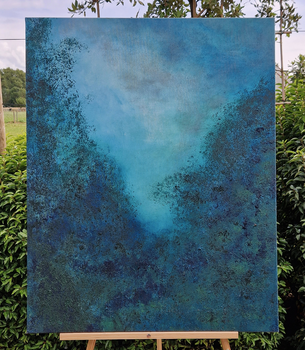 Leen Goemaere: Untitled, oil on canvas
