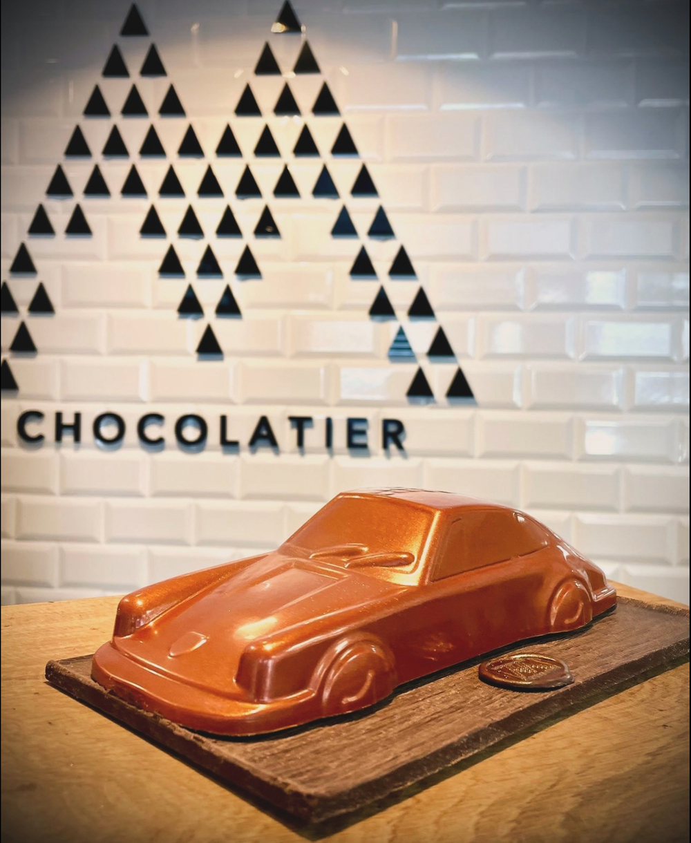 Chocolatier M: A unique XL selection of the finest chocolates and a Limited Edition Porsche