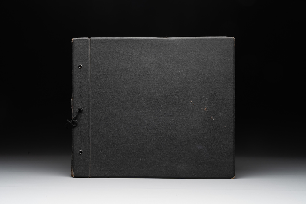 A photo album documenting the Huanggutun incident, prominent figures of China and sights of Beijing in the early 20th C., dated 1928