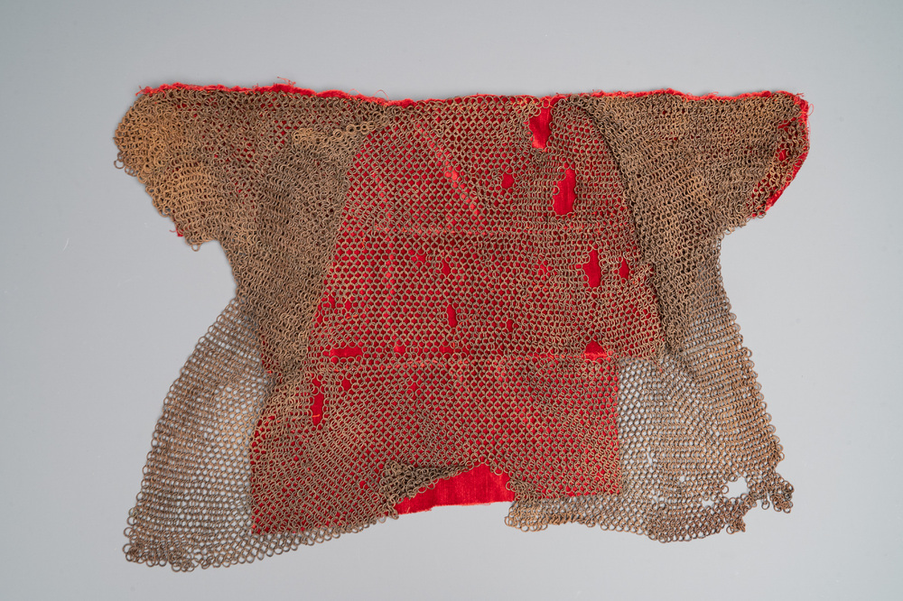 An iron child's chainmail, Western Europe, 18th C.