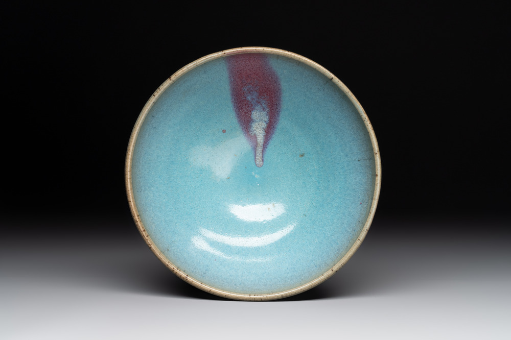 A Chinese 'jun' bowl, Yuan/Ming