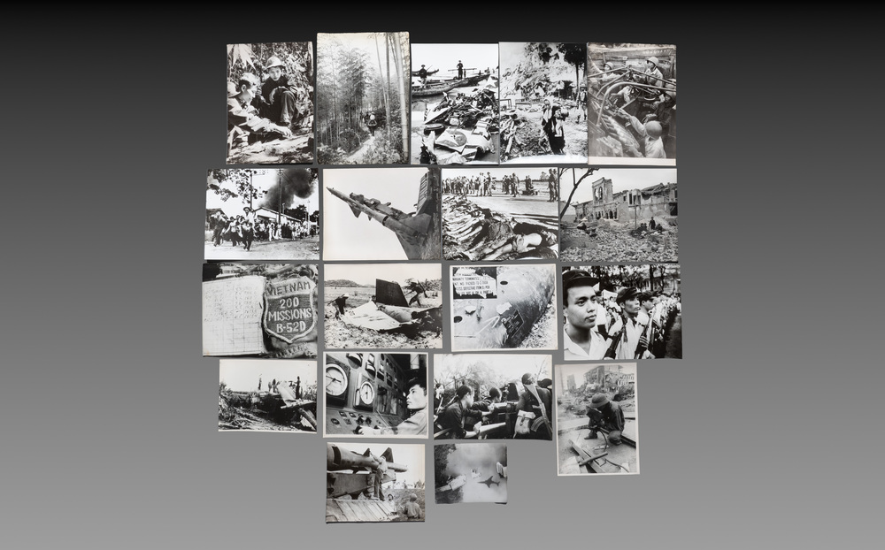 A collection of 19 photographs from the Vietnam War, taken by various press photographers, 3rd quarter 20th C.