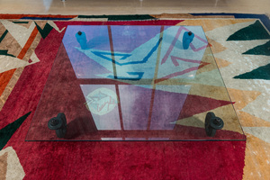 A 'FontanaArta' coffee table by Gae Aulenti,  20th C.