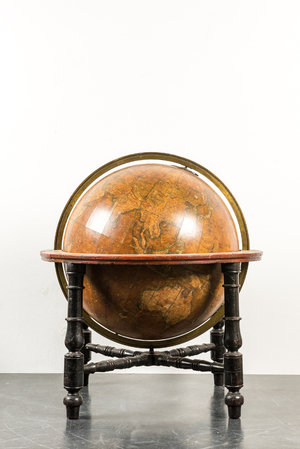 An English terrestrial globe, C. Smith & Son, London, ca. 1880