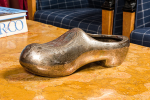 A Dutch silver clog, 833/000, The Hague, 1925