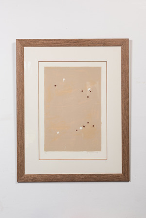 Raoul De Keyser (1930-2012): 'Element', opgehoogde zeefdruk, ed. 24/60, gedateerd 2007