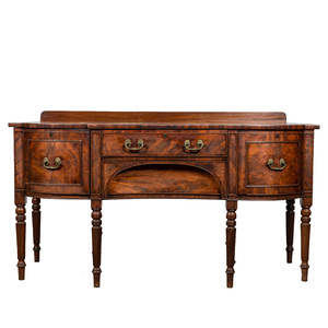 An English mahogany sideboard, 19th C.