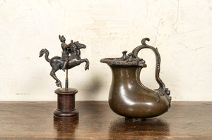 Two Italian 'Grand Tour' bronzes, 19th C.