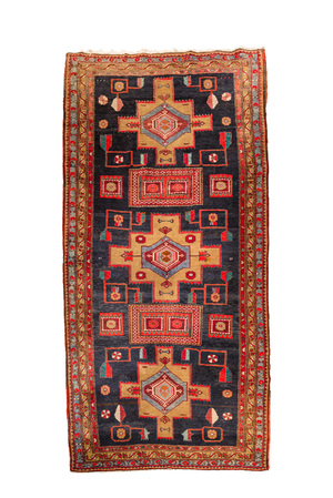 A large rectangular ornamental Meshkin rug, Northwest-Persia, 19/20th C.