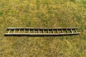 Een Zuid-Welsche houten torenladder, 16e eeuw