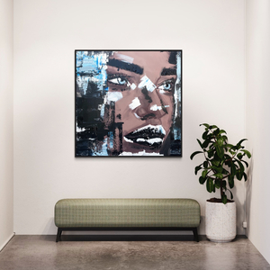 SH’92 (Steffi Harinck): 'Whisper of Wind', acryl on canvas
