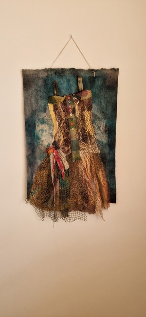 Magda Steen: 'Good feeling', mixed media